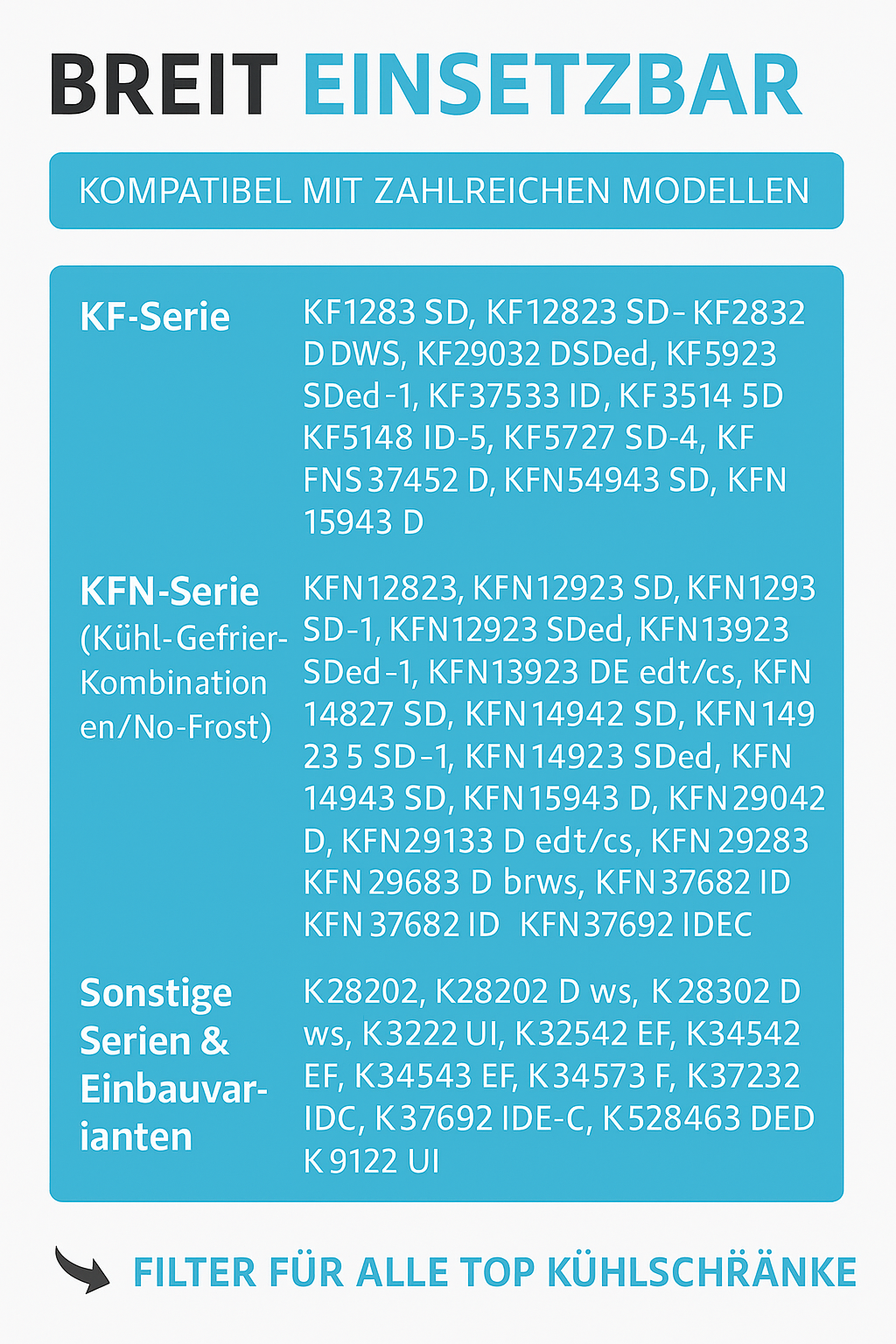 Filter Set passend für Miele Active AirClean 7236280 / KKF-RF – 2-teilig