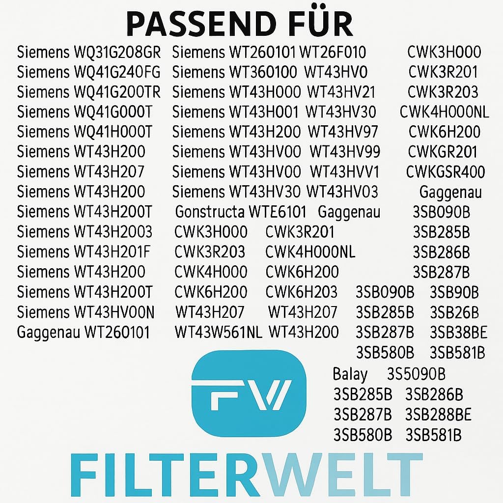 Filter 12007650 passt für Bosch Siemens Constructa Wärmepumpentrockner