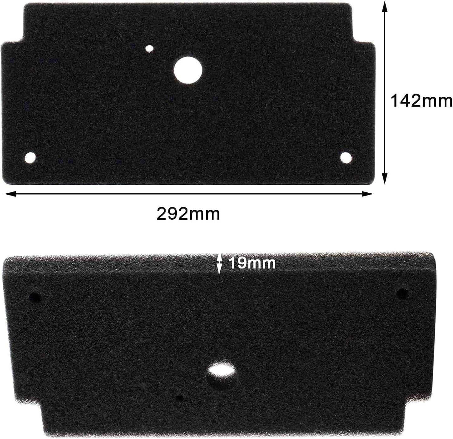 Schwammfilter 12022801 passt für Bosch Siemens Wärmepumpentrockner