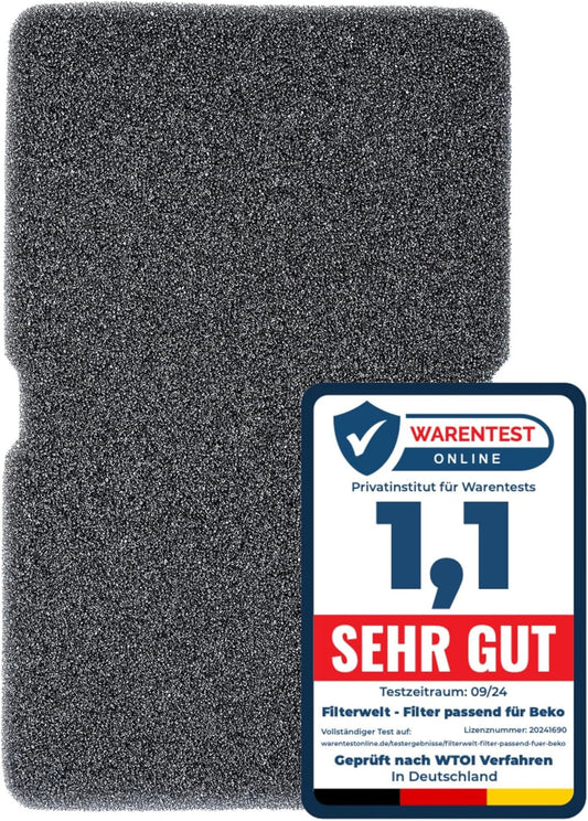 Filter passend für Beko Grundig Blomberg 2964840100 – Flusensieb Trockner