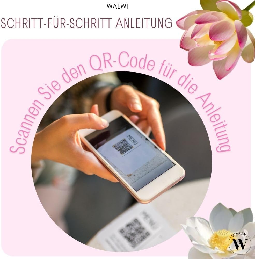 30 Premium Lotus Samen Mix – 3 Farben | Bonsai Lotusblumen für Teich & Schale inkl. Anleitung