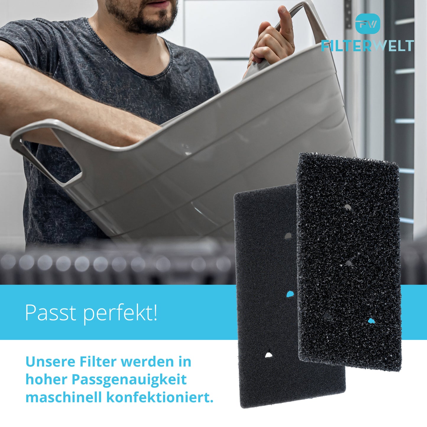 Filter passend für Bauknecht Privileg Whirlpool HX 481010716911 – Made in Germany