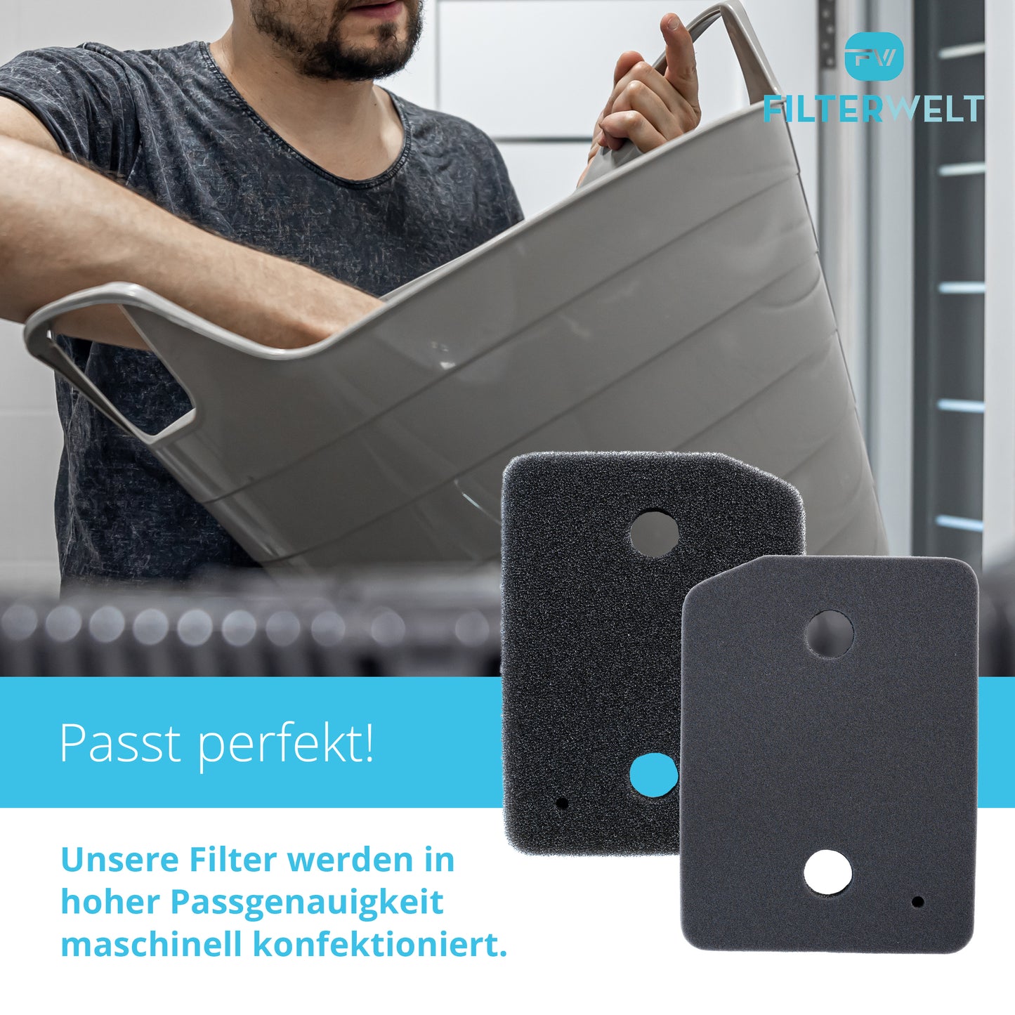 Filter passend für Miele 9164761 – Sockelfilter T1 Wärmepumpentrockner